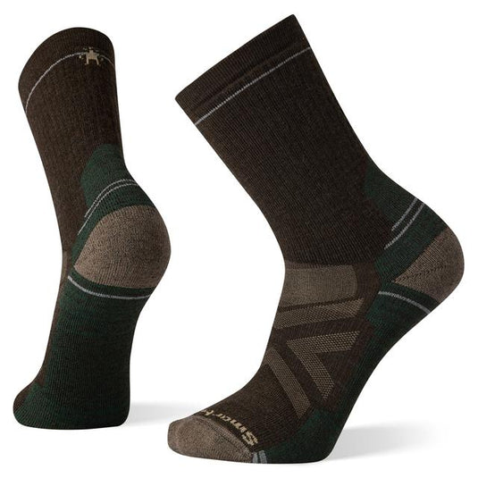 Black Unisex Hike Crew Socks