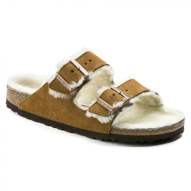 Light Gray Arizona Shearling Suede Leather
