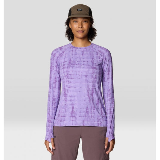 Light Gray Women's Crater Lake Long Sleeve