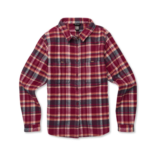 Sienna Women's Mero Organic Flannel Shirt
