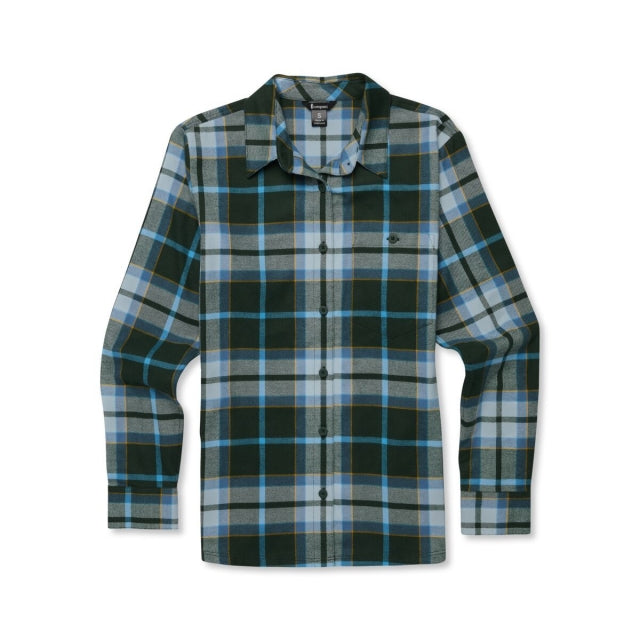 Load image into Gallery viewer, Dark Slate Gray Women's Quedo Flannel Shirt
