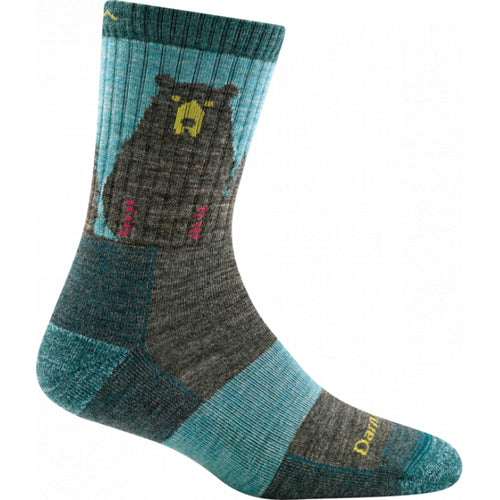 Dark Slate Gray Women's Bear Town Micro Crew Lightweight with Cushion
