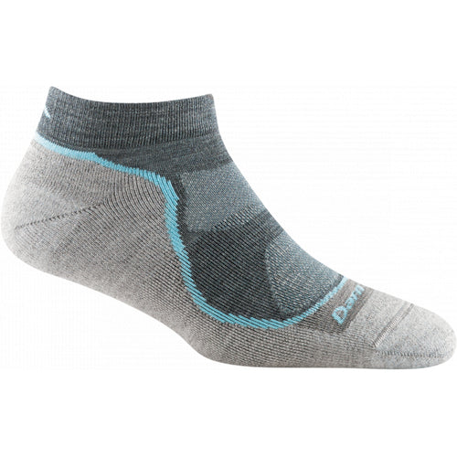 Light Slate Gray Women's Light Hiker No Show Lightweight with Cushion