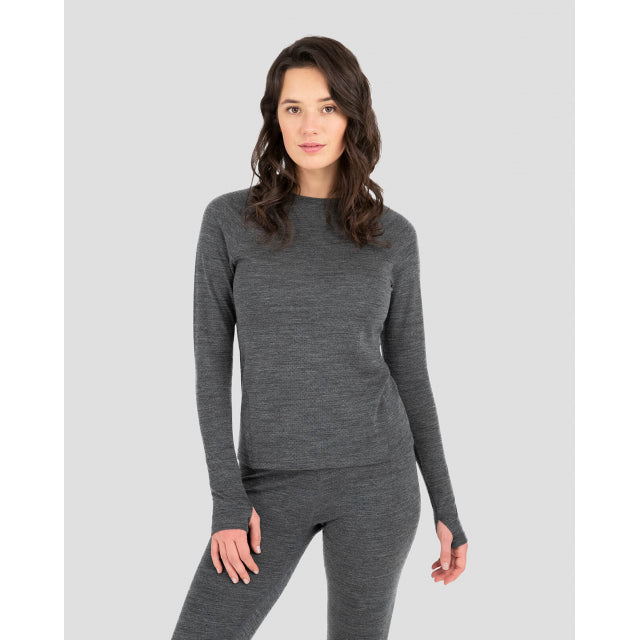 Light Gray Women's Ultra Merino 2.0 Scoop