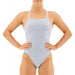 Tan Women's Lapped Diamondfit One Piece Swimsuit