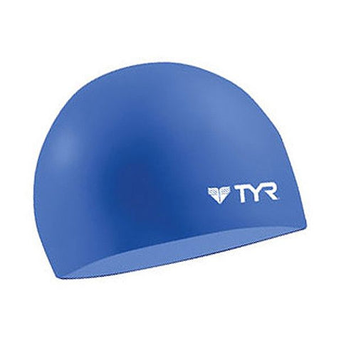 Steel Blue Wrinkle-Free Silicone Cap