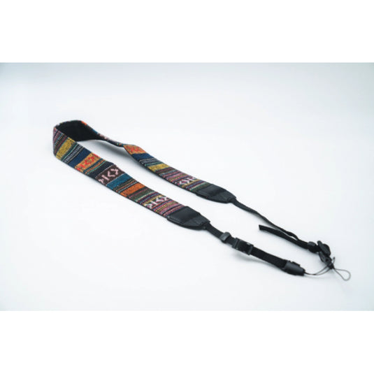 White Smoke Woven Tapestry Strap