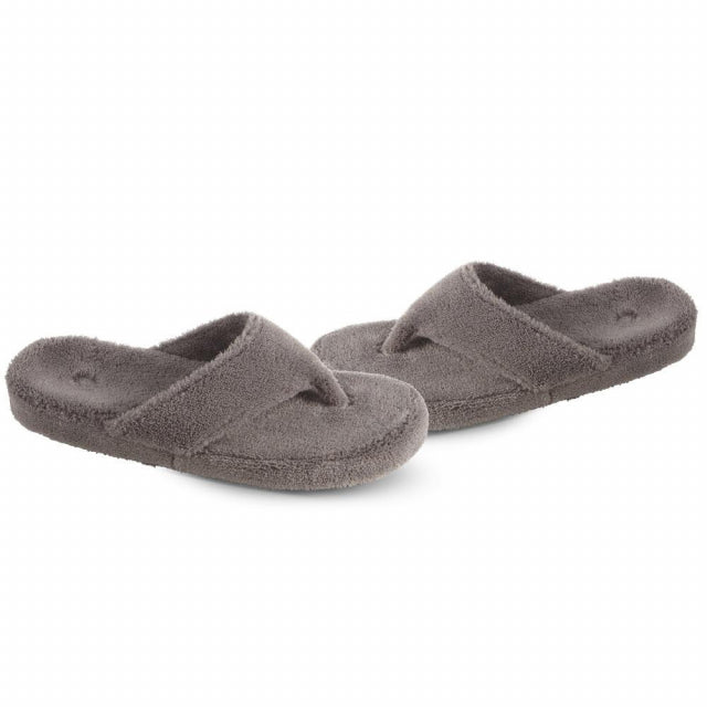 Dim Gray Womens Spa Thong