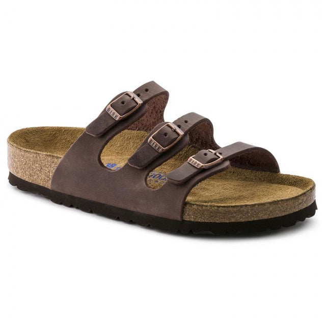 Load image into Gallery viewer, Dark Olive Green Women&#39;s Florida Soft Footbed Oiled Leather
