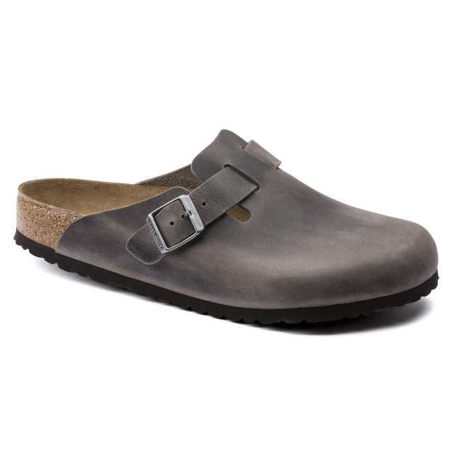Load image into Gallery viewer, Dim Gray Boston Soft Footbed Oiled Leather
