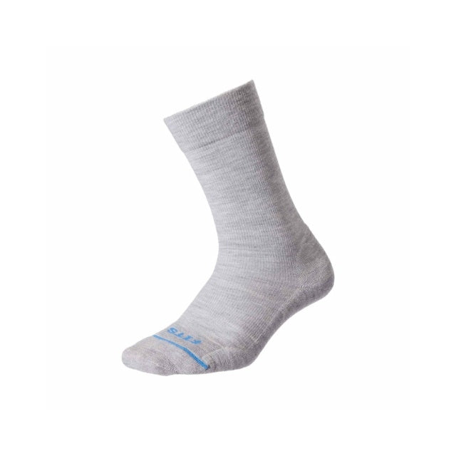 Load image into Gallery viewer, White Smoke awesome sock plush fit crew

