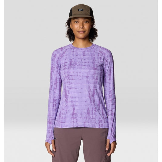 Light Gray Women's Crater Lake Long Sleeve