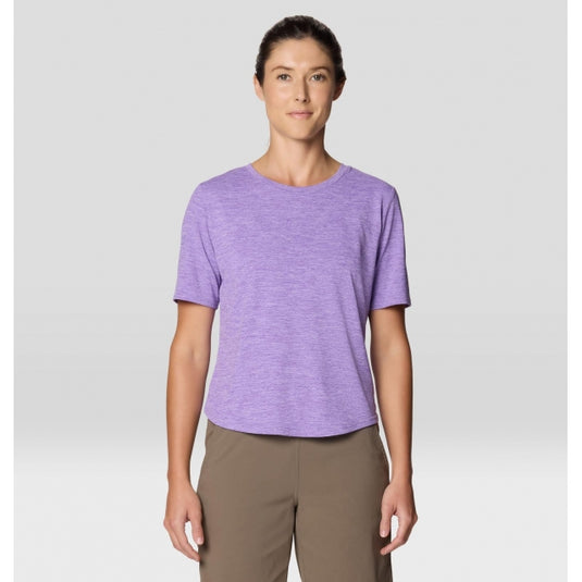 Light Gray Women's Sunblocker Short Sleeve