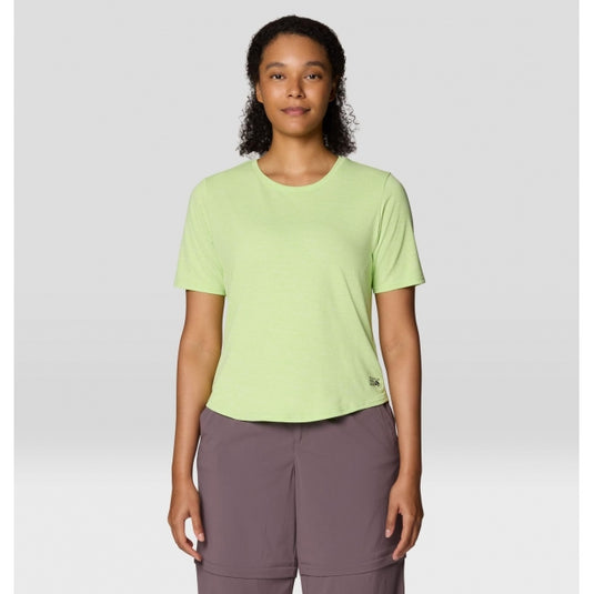Light Gray Women's Sunblocker Short Sleeve