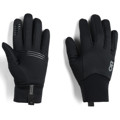 Black Men's Vigor Midweight Sensor Gloves