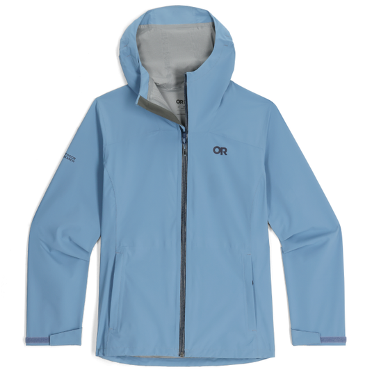 Cadet Blue Women's Stratoburst Stretch Rain Jacket