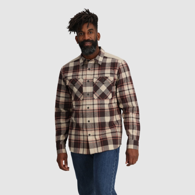 Load image into Gallery viewer, Dark Slate Gray Men&#39;s Wallingford Flannel Shirt Jacket
