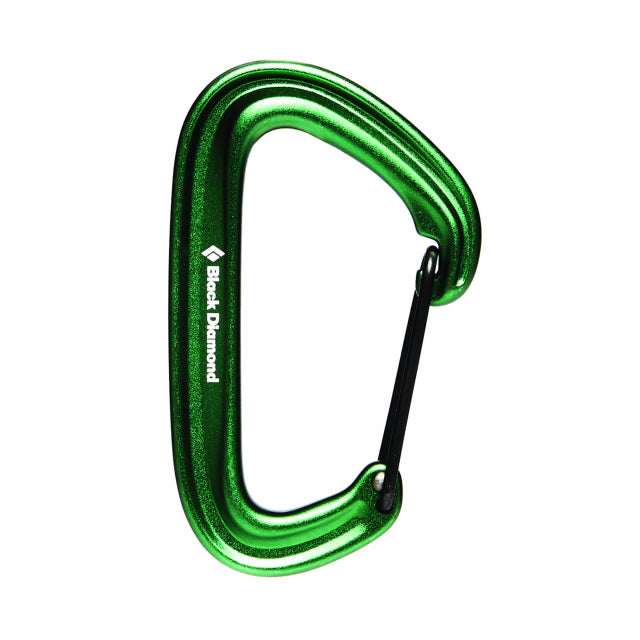 Load image into Gallery viewer, Dark Green Litewire Carabiner
