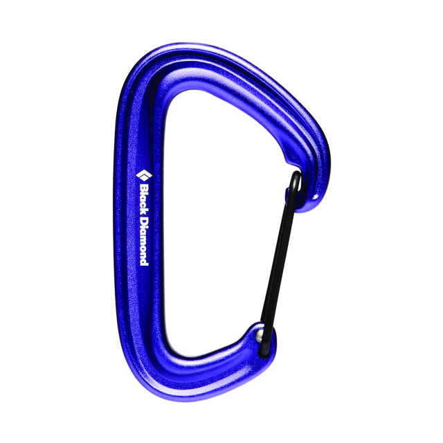 Load image into Gallery viewer, Medium Blue Litewire Carabiner
