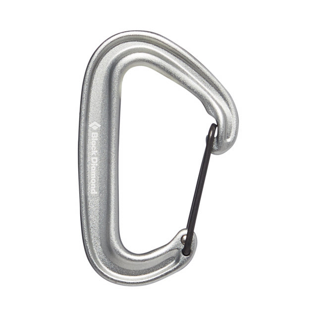 Gray Miniwire Carabiner