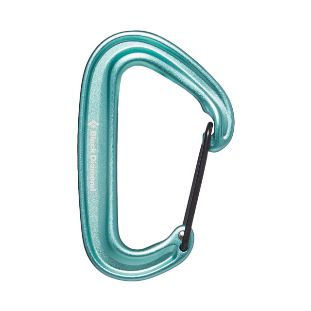 Load image into Gallery viewer, Cadet Blue Miniwire Carabiner
