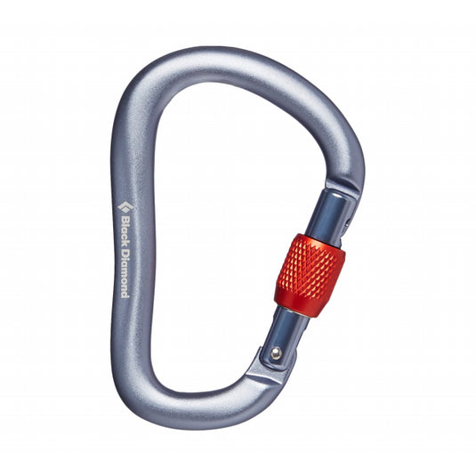 Slate Gray Rocklock Screwgate Carabiner