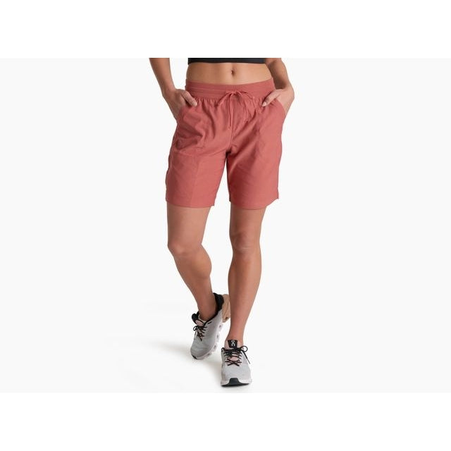 Load image into Gallery viewer, White Smoke Women's Trekr Pull On Short 8"
