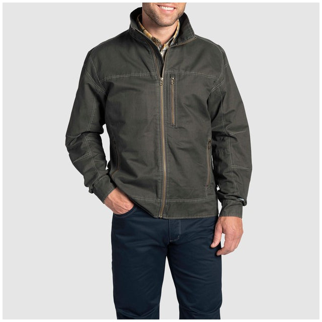 Load image into Gallery viewer, Light Gray Men&#39;s Burr Jacket
