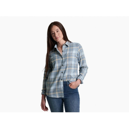 Dark Slate Gray Women's Whispr Flannel