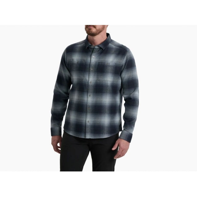 White Smoke Men's Law Flannel LS