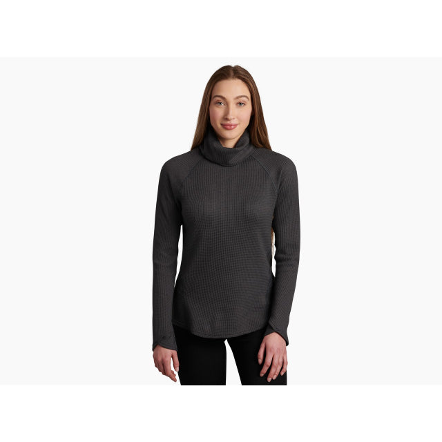 Load image into Gallery viewer, Dark Slate Gray Women&#39;s Petra Turtleneck
