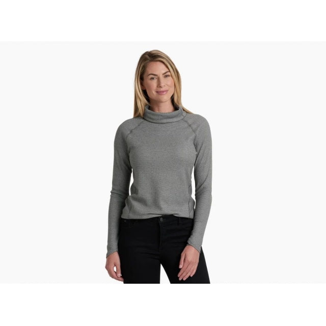 Load image into Gallery viewer, Dark Slate Gray Women&#39;s Petra Turtleneck
