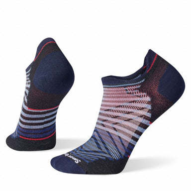 Dark Slate Gray Run Zero Cushion Low Ankle Pattern Socks