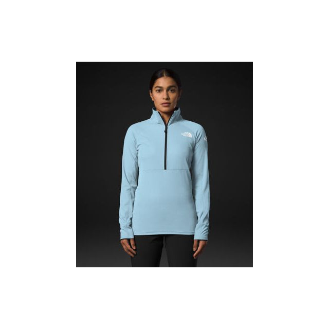 Load image into Gallery viewer, Light Steel Blue Women&#39;s Summit FUTUREFLEECE LT ½ Zip
