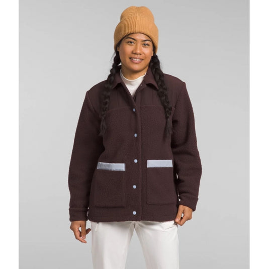 Light Gray Women's Cragmont Fleece Shacket