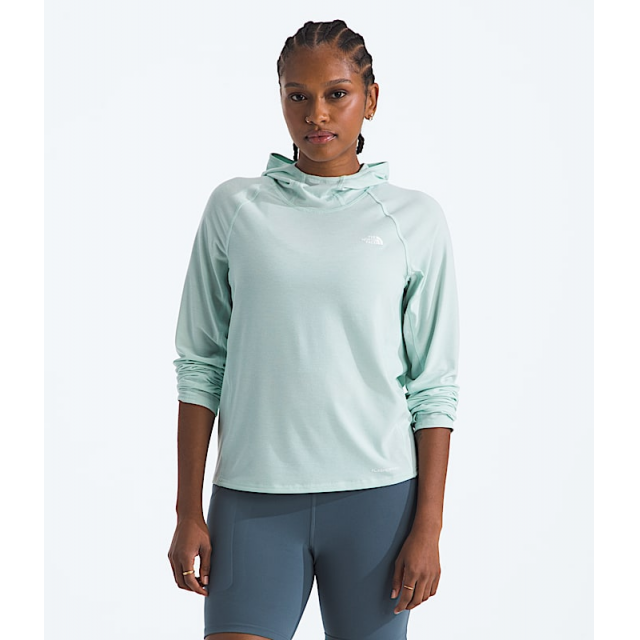 Load image into Gallery viewer, White Smoke Women's Adventure Sun Hoodie
