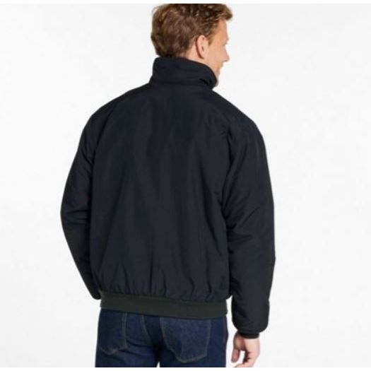 Load image into Gallery viewer, White Smoke M LL Bean Warm-Up Jacket
