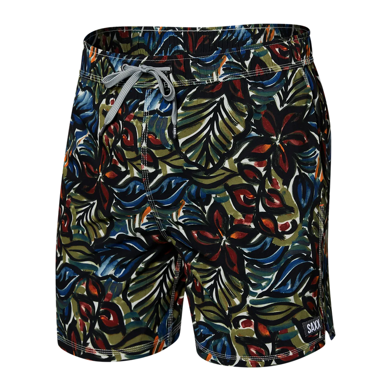 Load image into Gallery viewer, Black M Saxx Oh Buoy 2N1 Volley Shorts 7&quot;
