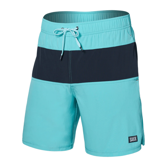 Medium Aquamarine M Saxx Oh Buoy 2N1 Volley Shorts 7"