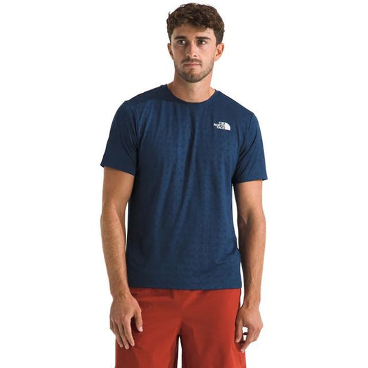 White Smoke Men's 24/7 Pentadome Embossed Reg Short-Sleeve Tee