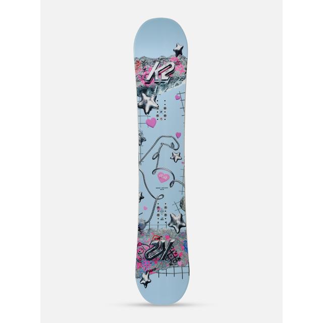 White Smoke Medium Unisex Snowboard 2025