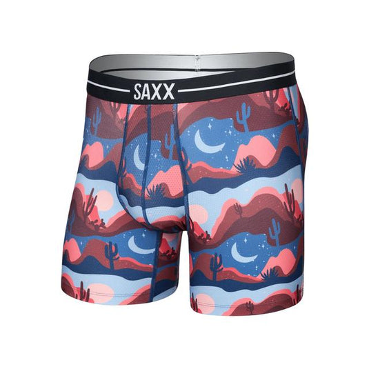 Dark Slate Gray Men's Volt Breathable Mesh Boxer Briefs