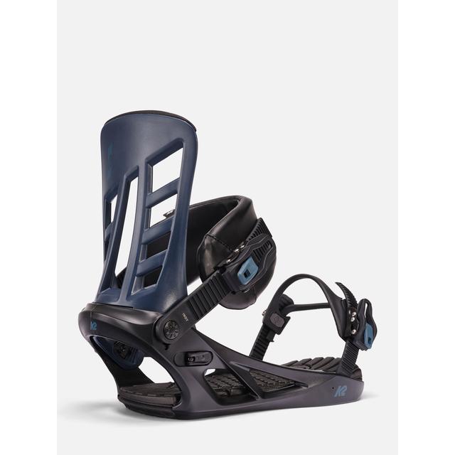 White Smoke Indy Men's Snowboard Bindings 2025