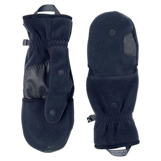 Dark Slate Gray Gripper Convertible Windbloc Mitts