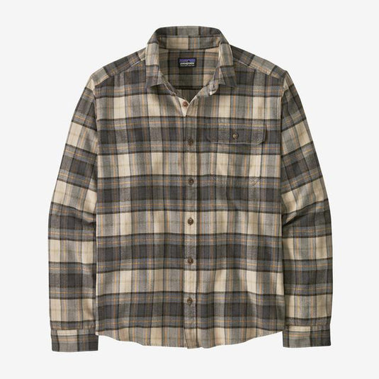 White Smoke Men's L/S LW Fjord Flannel Shirt