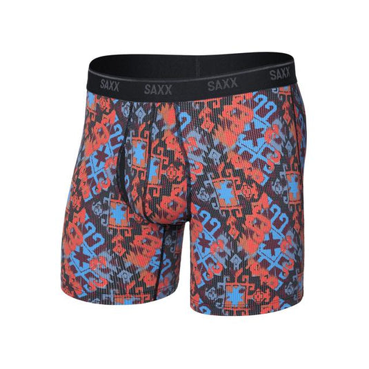 White Smoke Men's Quest Quick-Dry Mesh Boxer Briefs