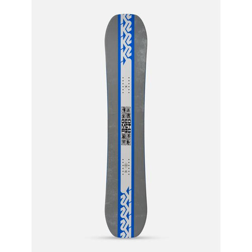 White Smoke Geometric Men's Snowboard 2025