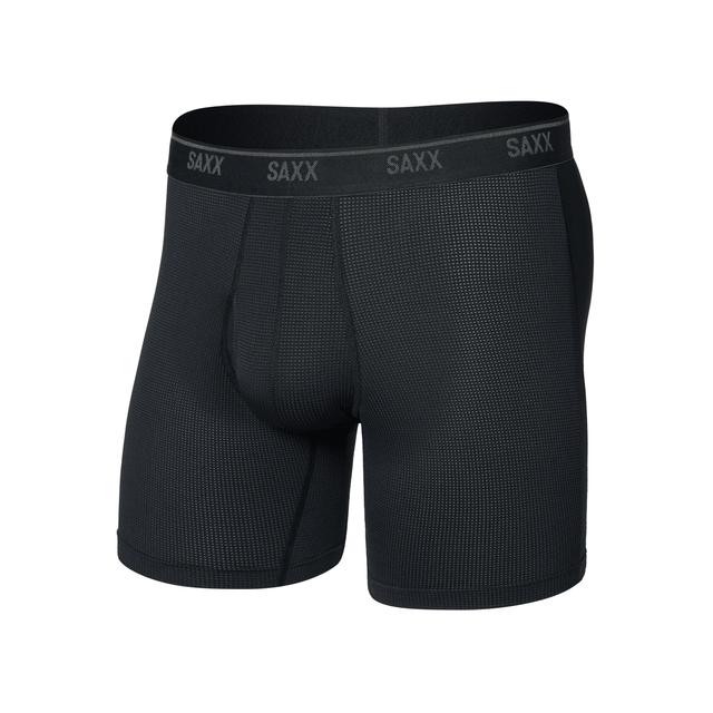 Load image into Gallery viewer, Dark Slate Gray Men's Quest Quick-Dry Mesh Boxer Briefs
