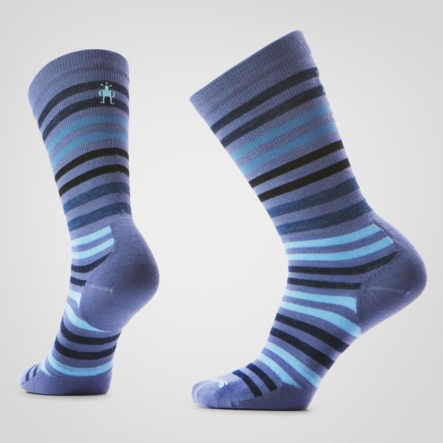 Load image into Gallery viewer, Dark Slate Blue Unisex Everyday Spruce Street Crew Socks
