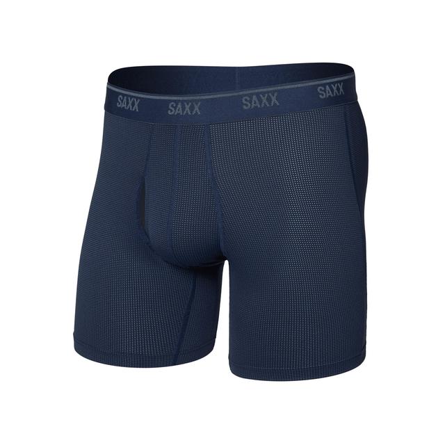 Load image into Gallery viewer, Dark Slate Gray Men's Quest Quick-Dry Mesh Boxer Briefs
